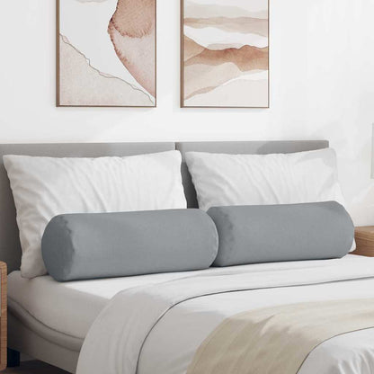 Polštáře 2 Ks Textil Ø 15 X 40 Cm