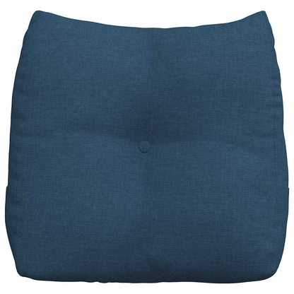 Polštář Na Záda Modrá 45 X 24 X 50 Cm Textil
