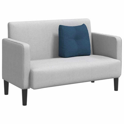 Polštář Na Záda Modrá 45 X 24 X 50 Cm Textil