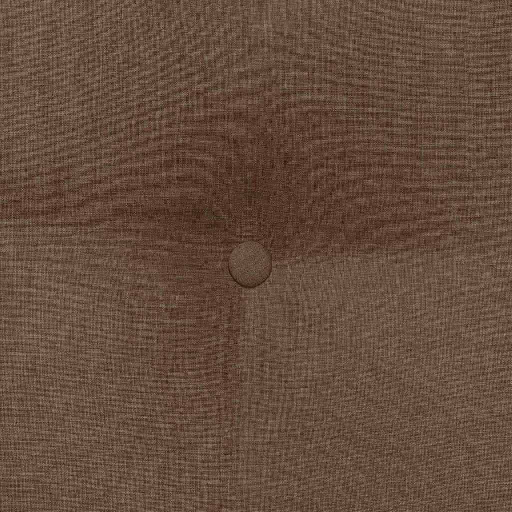 Polštář Na Záda Hnědá 60 X 24 X 50 Cm Textil
