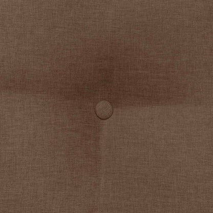Polštář Na Záda Hnědá 60 X 24 X 50 Cm Textil