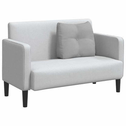 Polštář Na Záda Oblačno Šedá 60 X 24 X 50 Cm Textil
