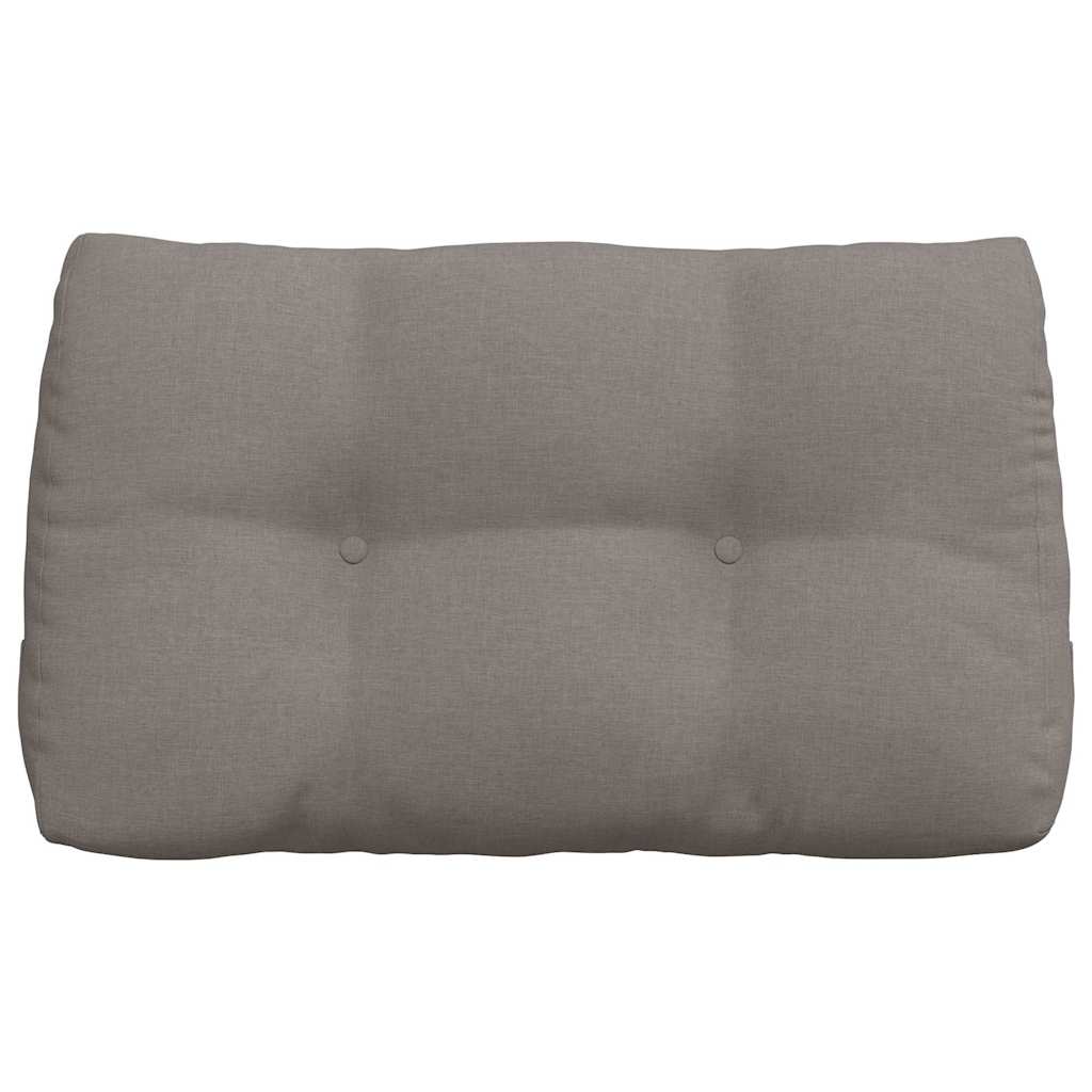 Polštář Na Záda Taupe 80 X 24 X 50 Cm Textil