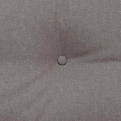 Polštář Na Záda Taupe 120 X 24 X 50 Cm Textil