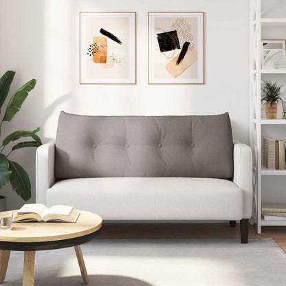 Polštář Na Záda Taupe 120 X 24 X 50 Cm Textil
