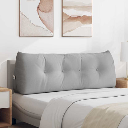 Polštář Na Záda Oblačno Šedá 140 X 24 X 50 Cm Textil