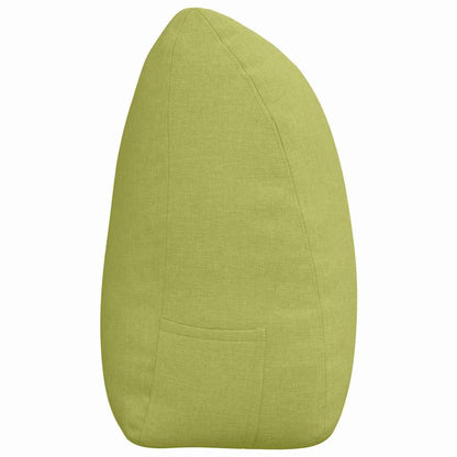 Polštář Na Záda Světlá Zelená 180 X 24 X 50 Cm Textil