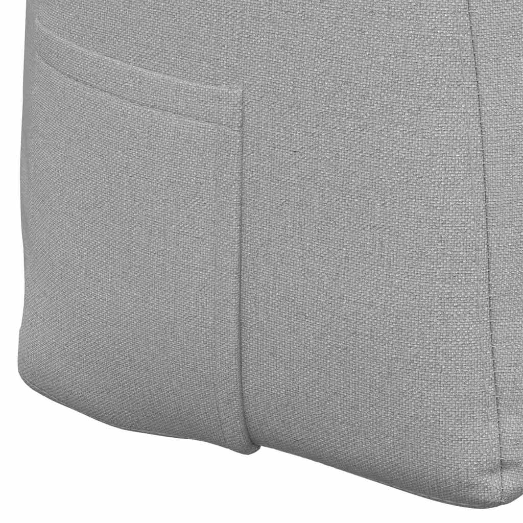 Polštář Na Záda Oblačno Šedá 180 X 24 X 50 Cm Textil