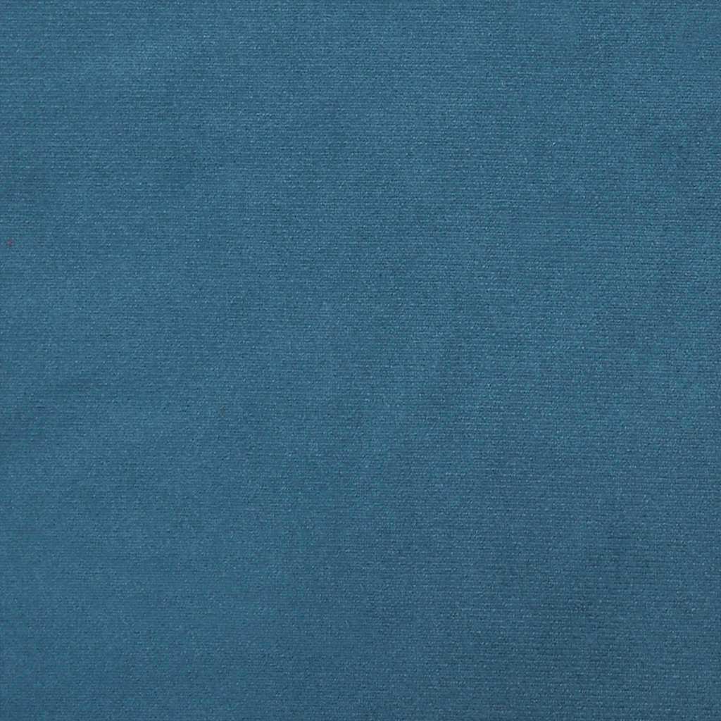Polštář Na Záda Modrá 200 X 24 X 50 Cm Samet