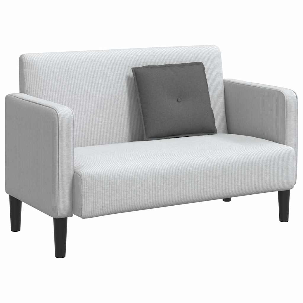 Polštář Na Záda Tmavě Šedá 50 X 19 X 45 Cm Textil