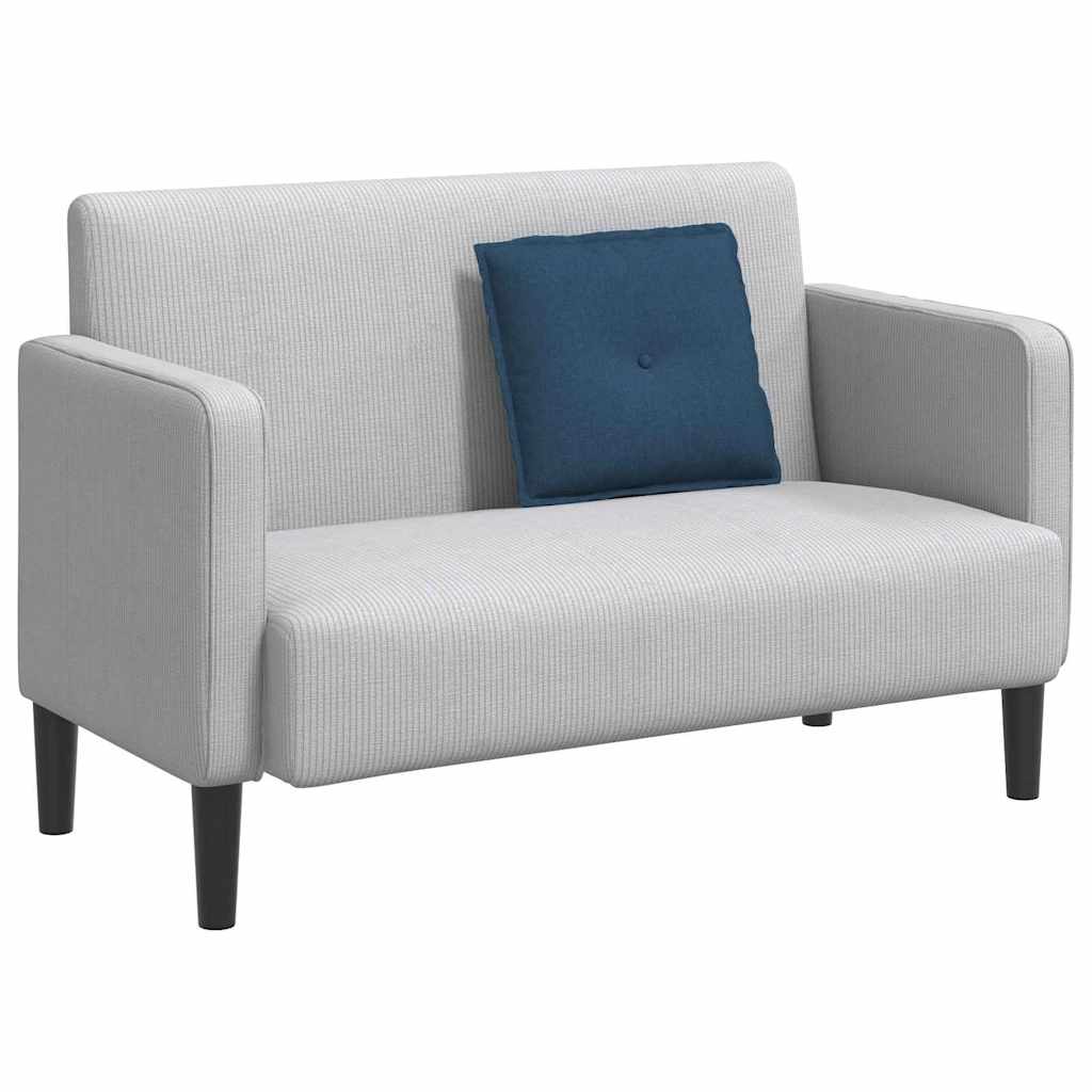 Polštář Na Záda Modrá 50 X 19 X 45 Cm Textil