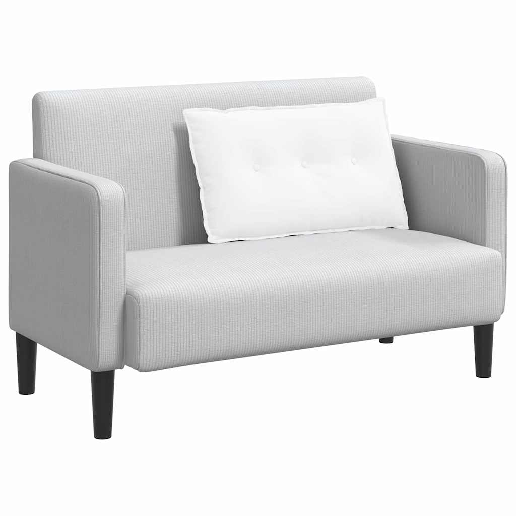Polštář Na Záda Bílá 80 X 19 X 50 Cm Textil