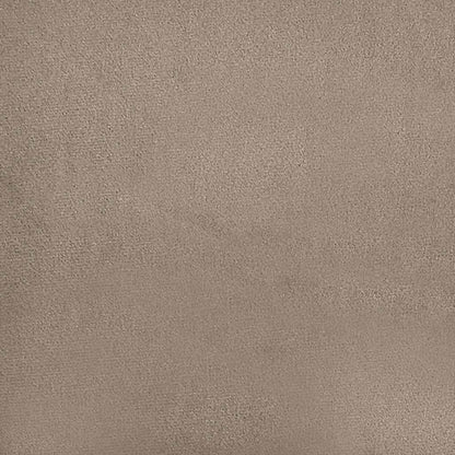 Polštář Na Záda Taupe 80 X 50 Cm Mikrovlákno