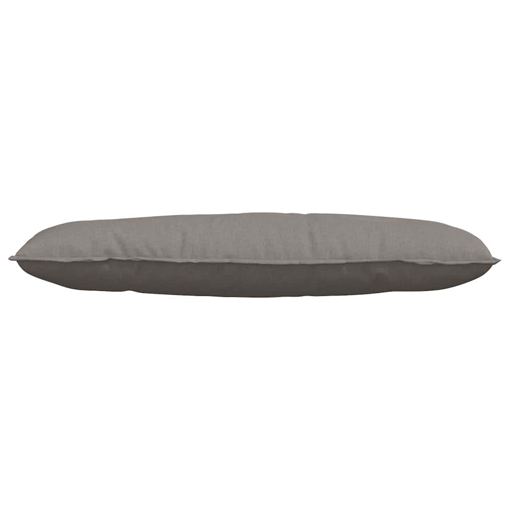 Polštář Na Záda Taupe 120 X 19 X 50 Cm Textil