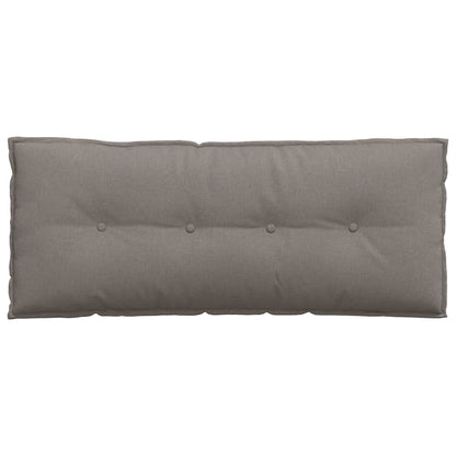 Polštář Na Záda Taupe 120 X 19 X 50 Cm Textil