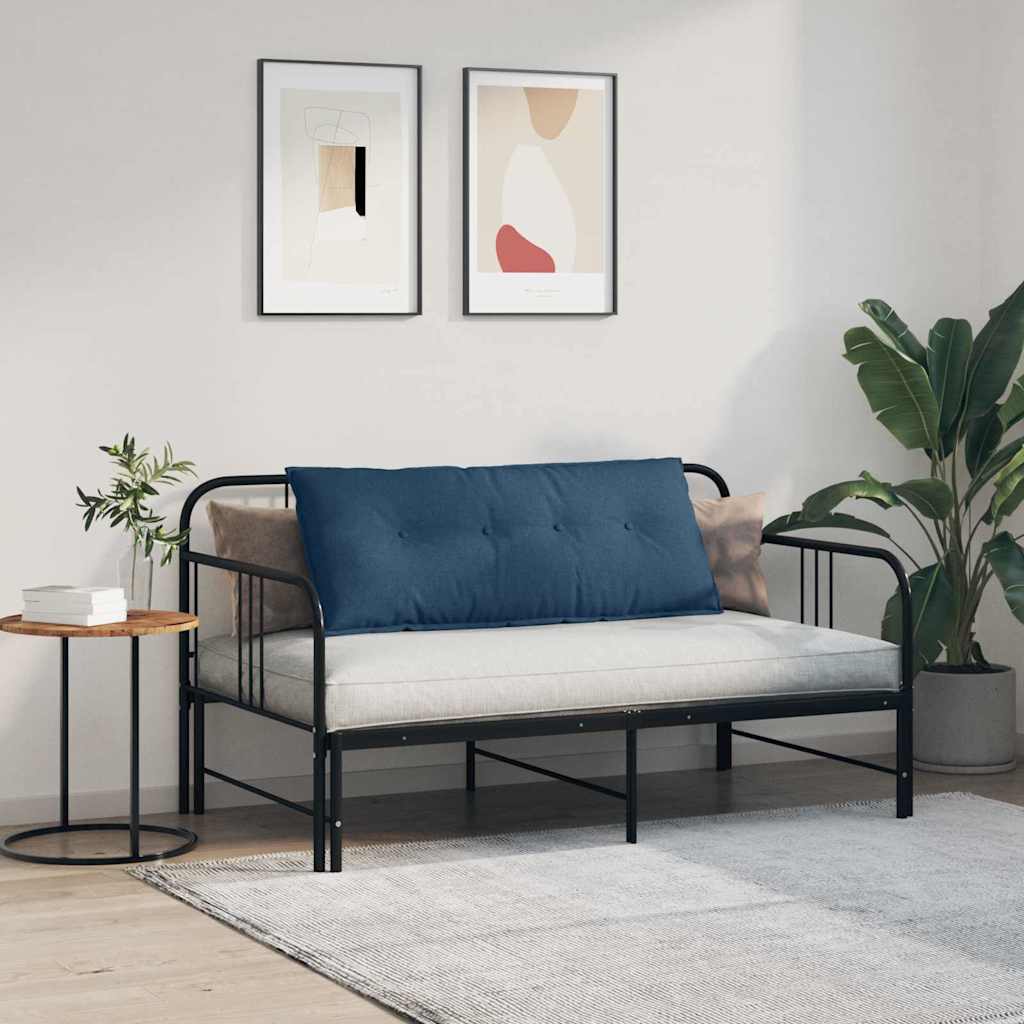 Polštář Na Záda Modrá 120 X 19 X 50 Cm Textil