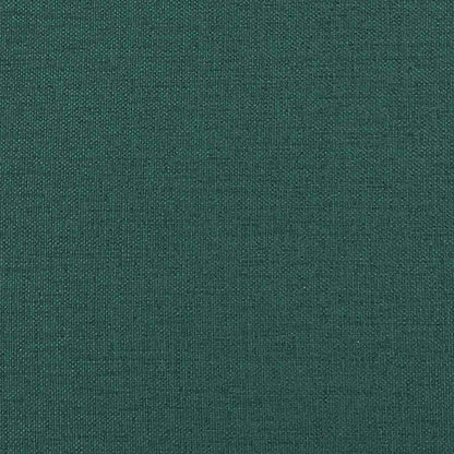 Polštář Na Záda Tmavě Zelená 140 X 19 X 50 Cm Textil