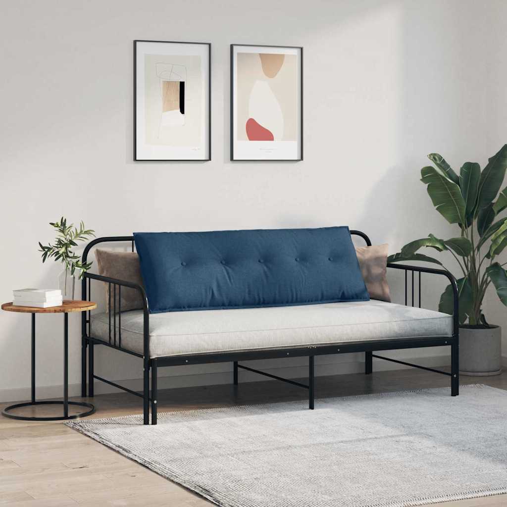 Polštář Na Záda Modrá 140 X 19 X 50 Cm Textil