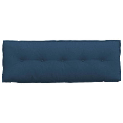 Polštář Na Záda Modrá 140 X 19 X 50 Cm Textil