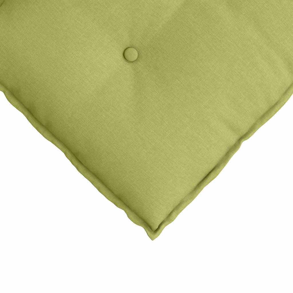 Polštář Na Záda Světlá Zelená 140 X 19 X 50 Cm Textil