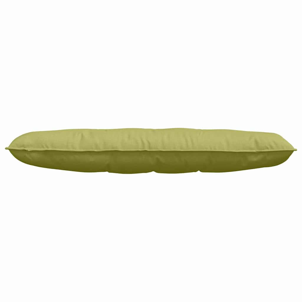 Polštář Na Záda Světlá Zelená 140 X 19 X 50 Cm Textil