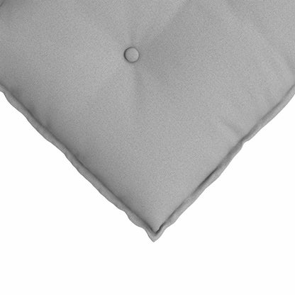 Polštář Na Záda Oblačno Šedá 140 X 19 X 50 Cm Textil