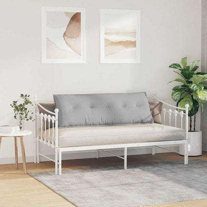 Polštář Na Záda Oblačno Šedá 140 X 19 X 50 Cm Textil