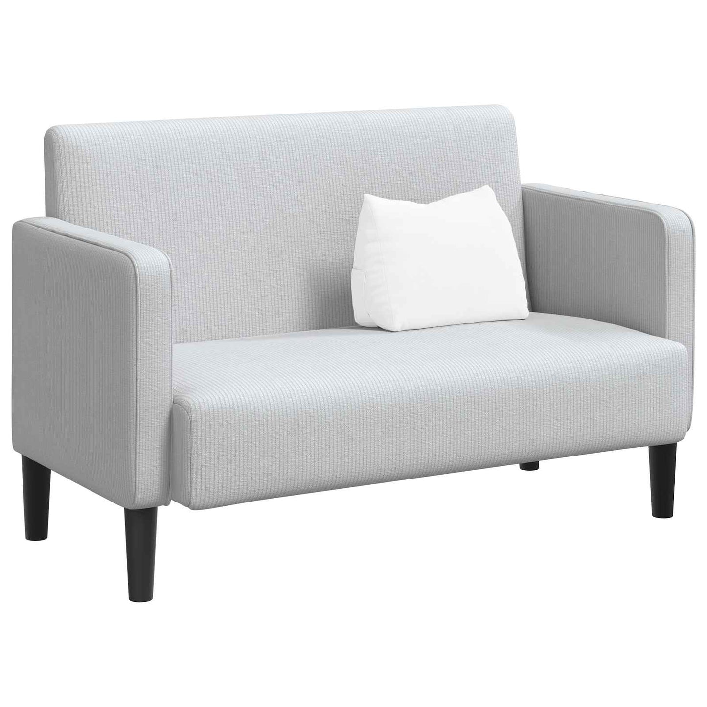 Polštář Na Záda Bílá 45 X 20 X 35 Cm Textil