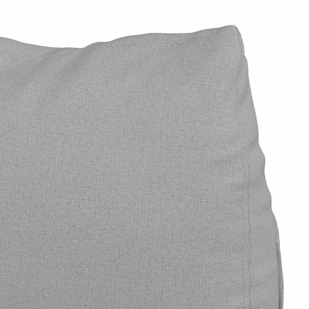 Polštář Na Záda Oblačno Šedá 45 X 20 X 35 Cm Textil
