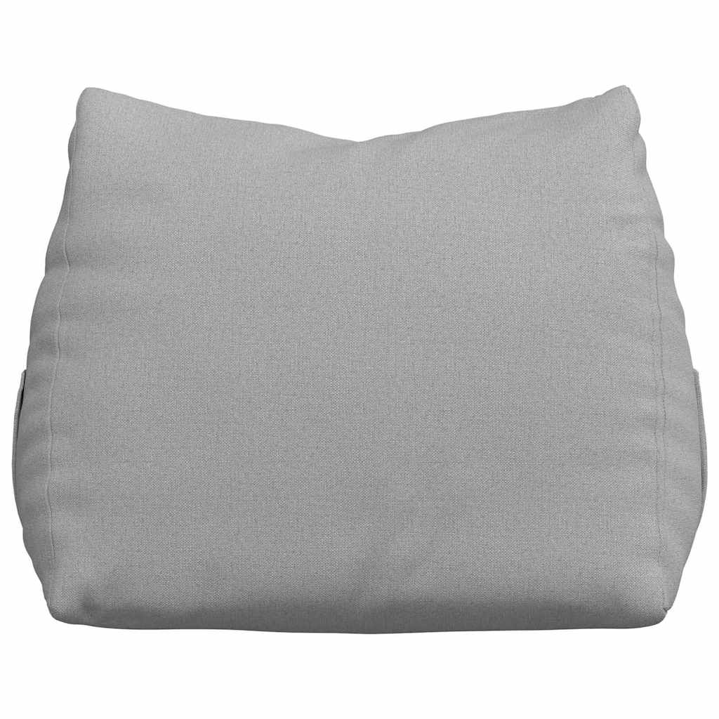 Polštář Na Záda Oblačno Šedá 45 X 20 X 35 Cm Textil
