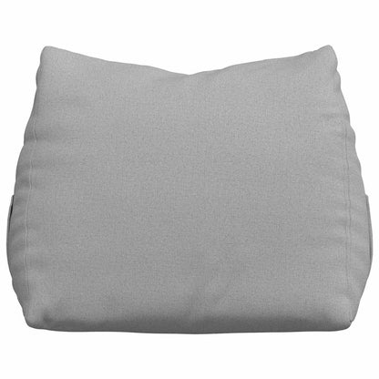 Polštář Na Záda Oblačno Šedá 45 X 20 X 35 Cm Textil