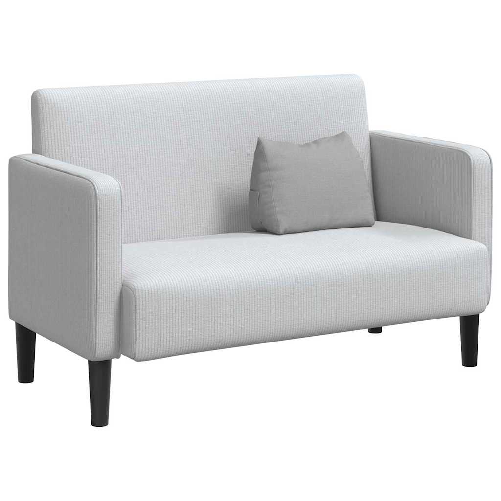 Polštář Na Záda Oblačno Šedá 45 X 20 X 35 Cm Textil