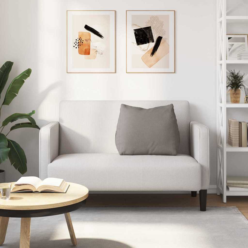 Polštář Na Záda Taupe 60 X 20 X 50 Cm Textil