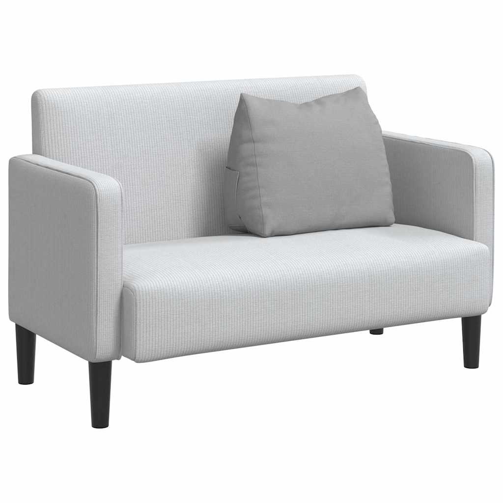 Polštář Na Záda Oblačno Šedá 60 X 20 X 50 Cm Textil