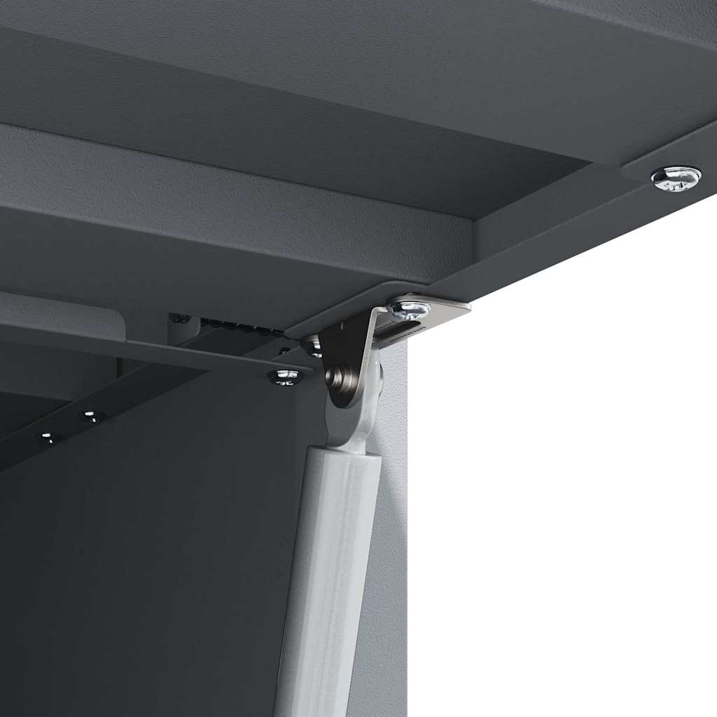 Skříň Na Zeď Do Garáže Antracit 80 X 33 X 35 Cm