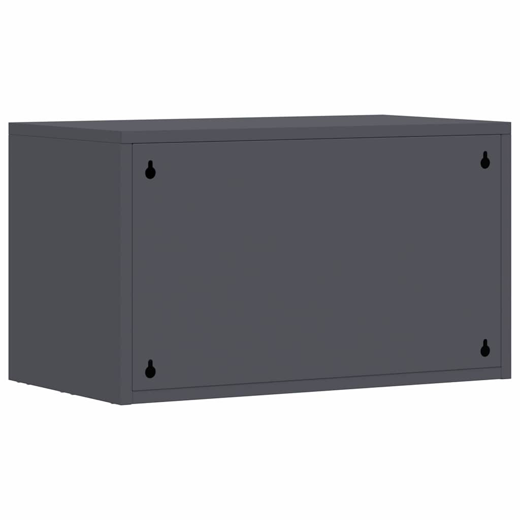Skříň Na Zeď Do Garáže Antracit 60 X 33 X 35 Cm