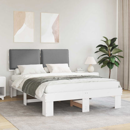 Rám Postele S Čalouněným Čelem S Čelo Světle Šedá 160 X 200 Cm