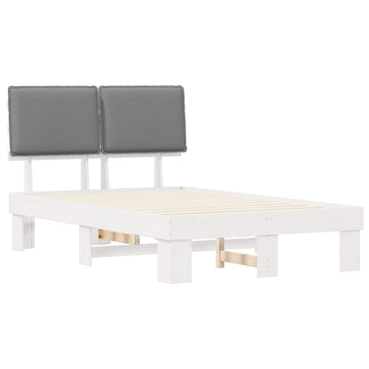 Rám Postele S Čalouněným Čelem S Čelo Světle Šedá 120 X 200 Cm