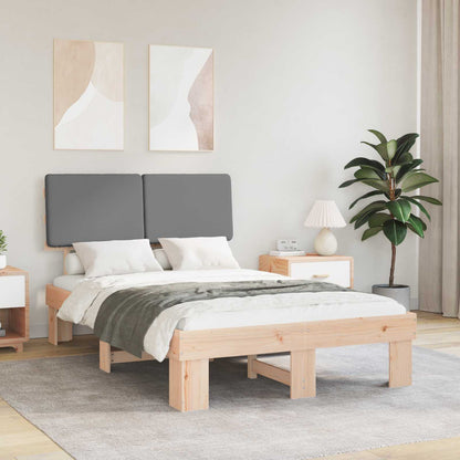 Rám Postele S Čalouněným Čelem S Čelo Světle Šedá 120 X 200 Cm