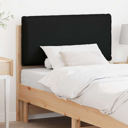 Čalouněné Čelo Postele S Čelo Přirozená A Černá 90 Cm
