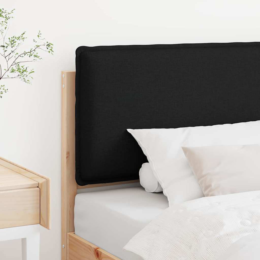Čalouněné Čelo Postele S Čelo Přirozená A Černá 80 Cm