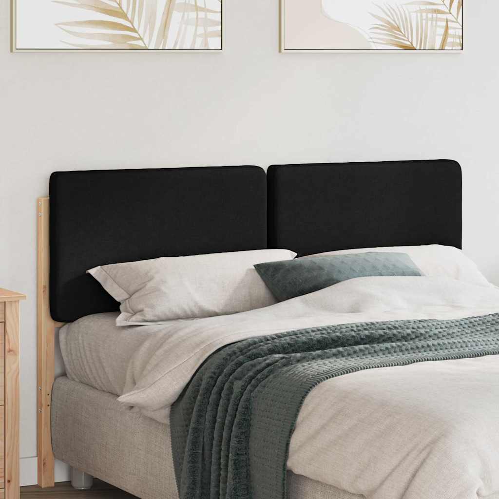 Čalouněné Čelo Postele S Čelo Hnědá A Černá 150 Cm