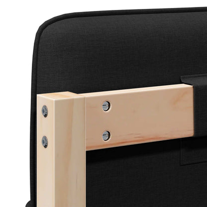 Čalouněné Čelo Postele S Čelo Hnědá A Černá 120 Cm