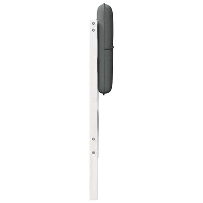 Čalouněné Čelo Postele S Čelo Bílá A Světlá Šedá 80 Cm