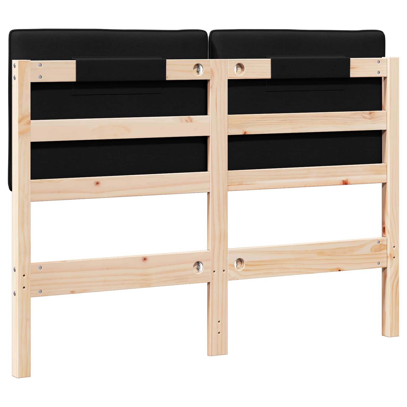 Čalouněné Čelo Postele S Čelo Hnědá A Černá 120 Cm