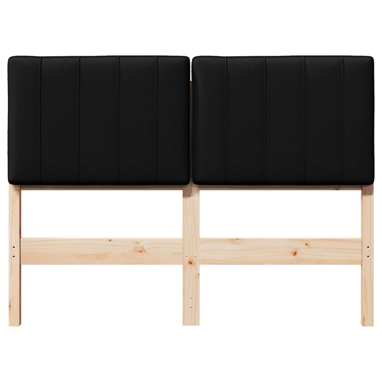 Čalouněné Čelo Postele S Čelo Hnědá A Černá 120 Cm