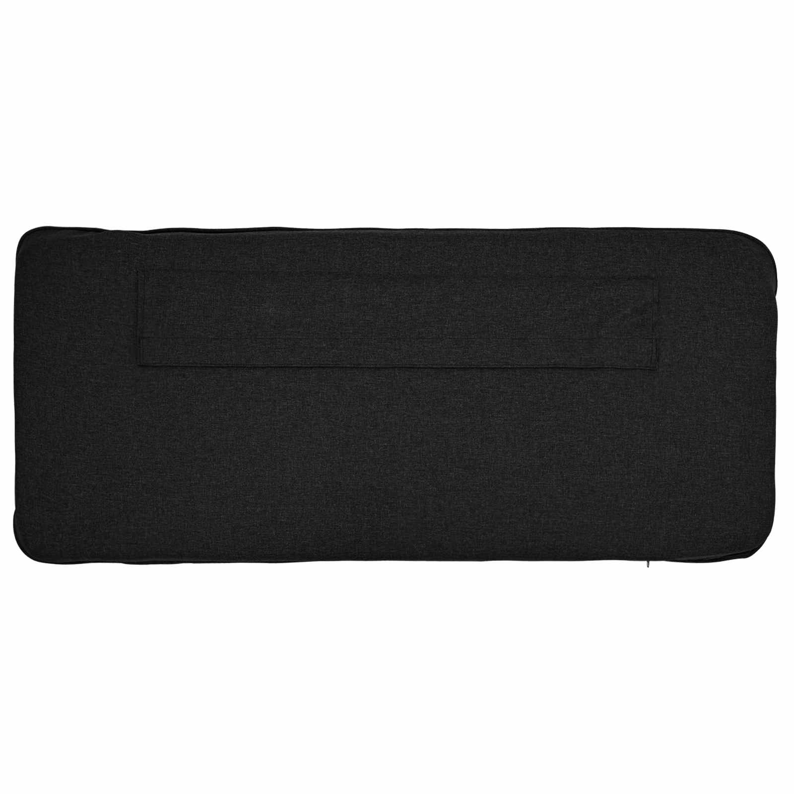 Čalouněné Čelo Postele S Čelo Hnědá A Černá 100 Cm