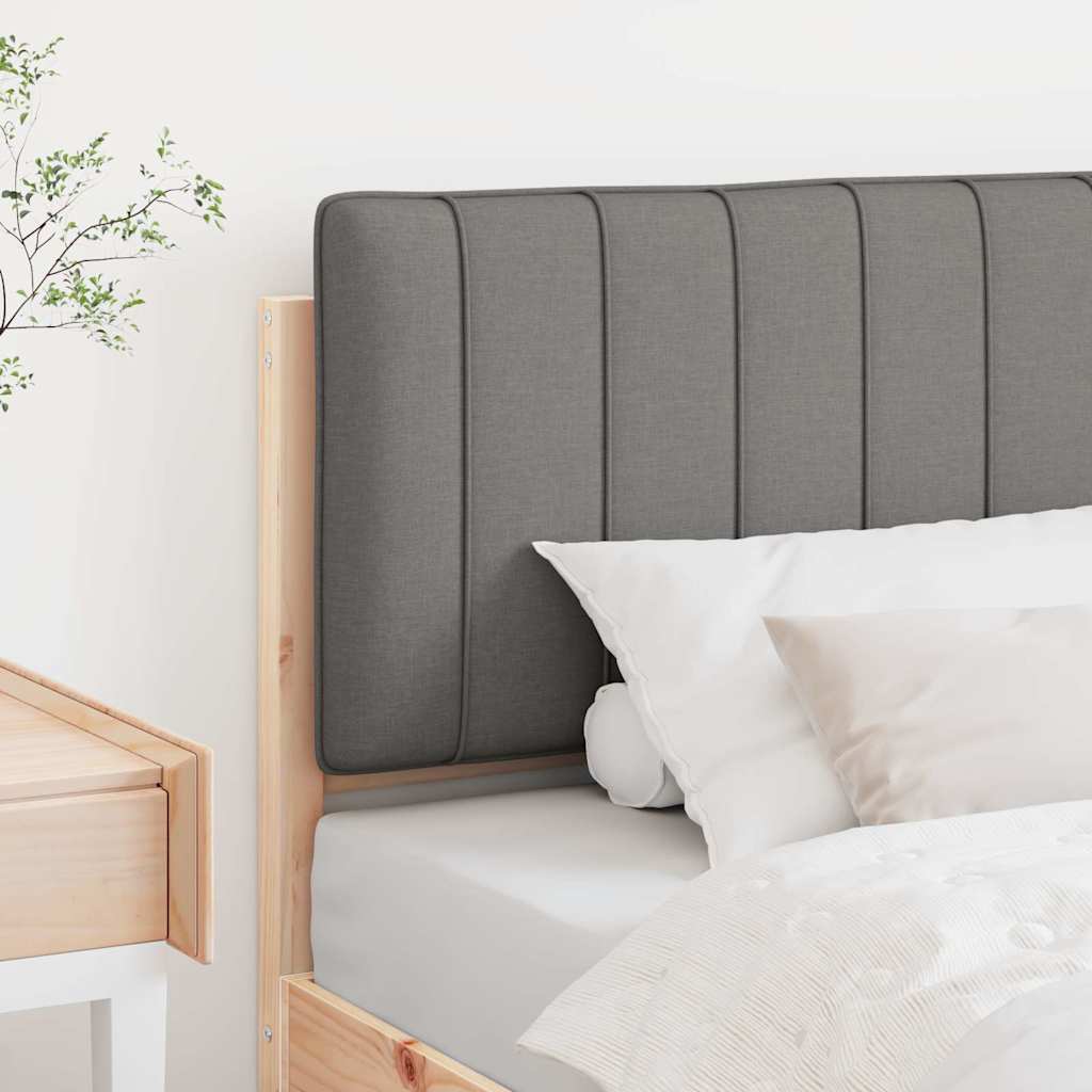Čalouněné Čelo Postele S Čelo Hnědá A Světle Šedá 80 Cm