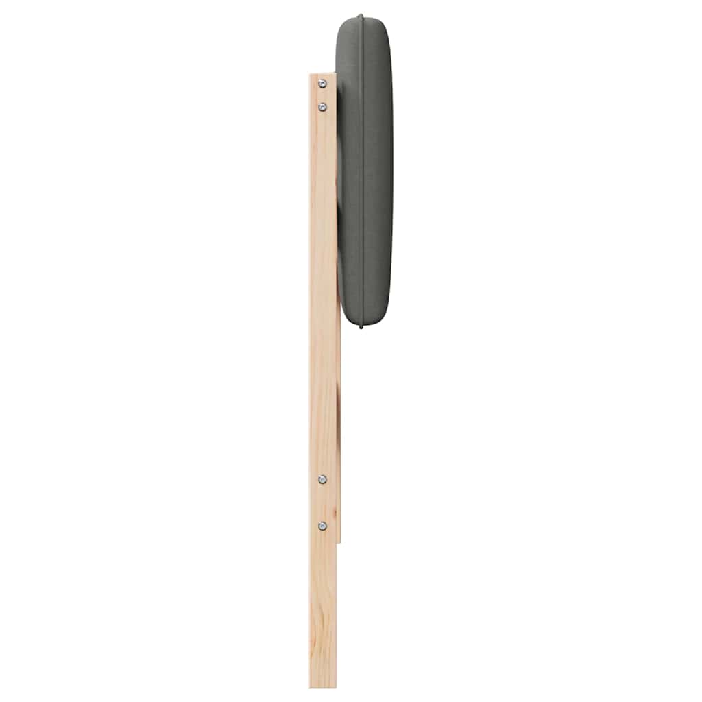 Čalouněné Čelo Postele S Čelo Hnědá A Světle Šedá 80 Cm