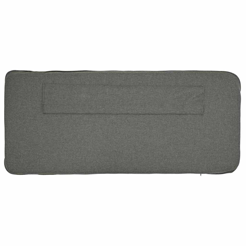 Čalouněné Čelo Postele S Čelo Bílá A Světlá Šedá 75 Cm